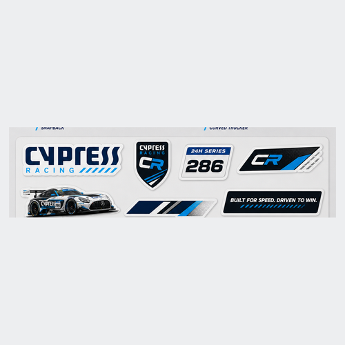 Cypress Racing Decal Pack